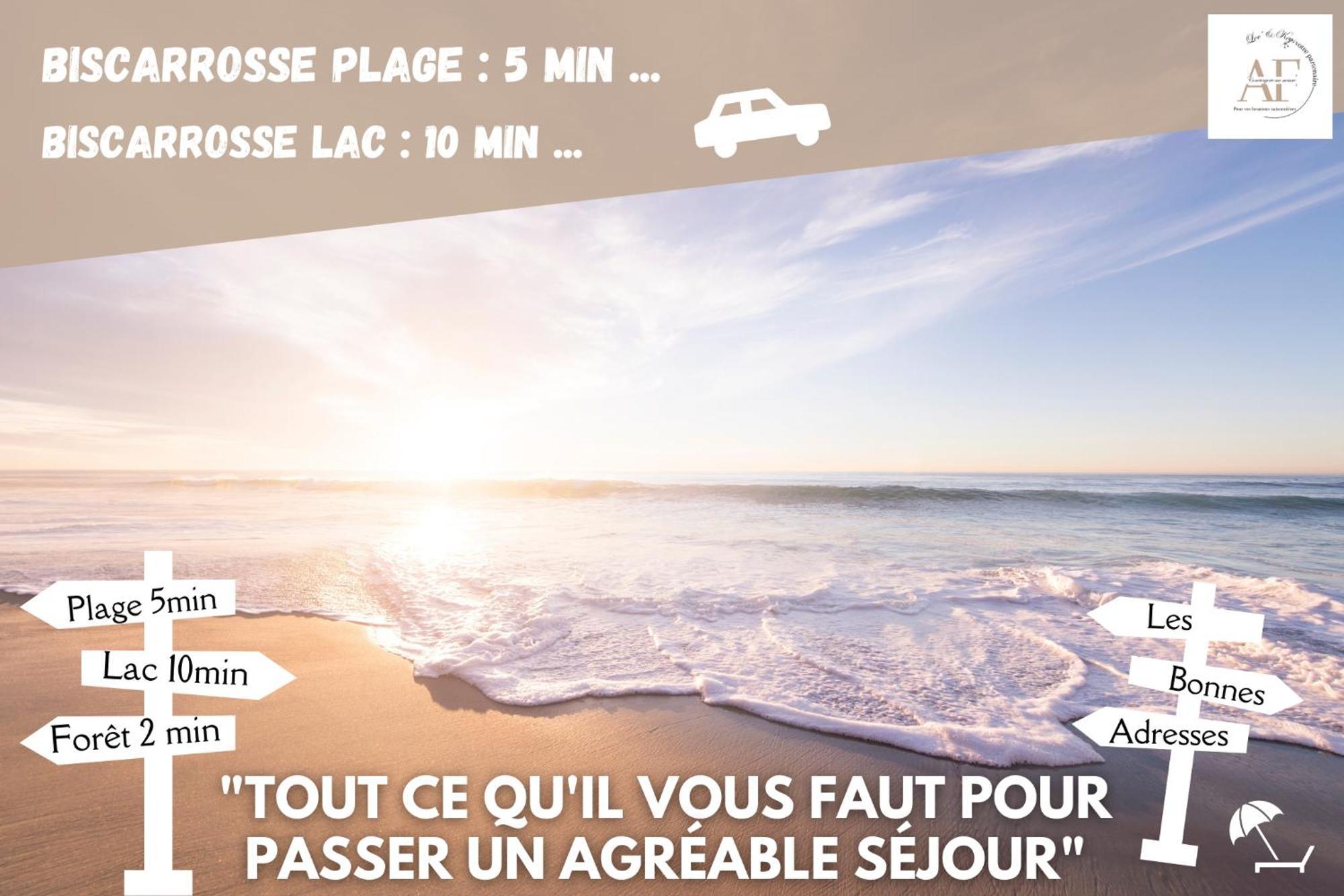 Petite Maison A Biscarrosse - Plage Kültér fotó
