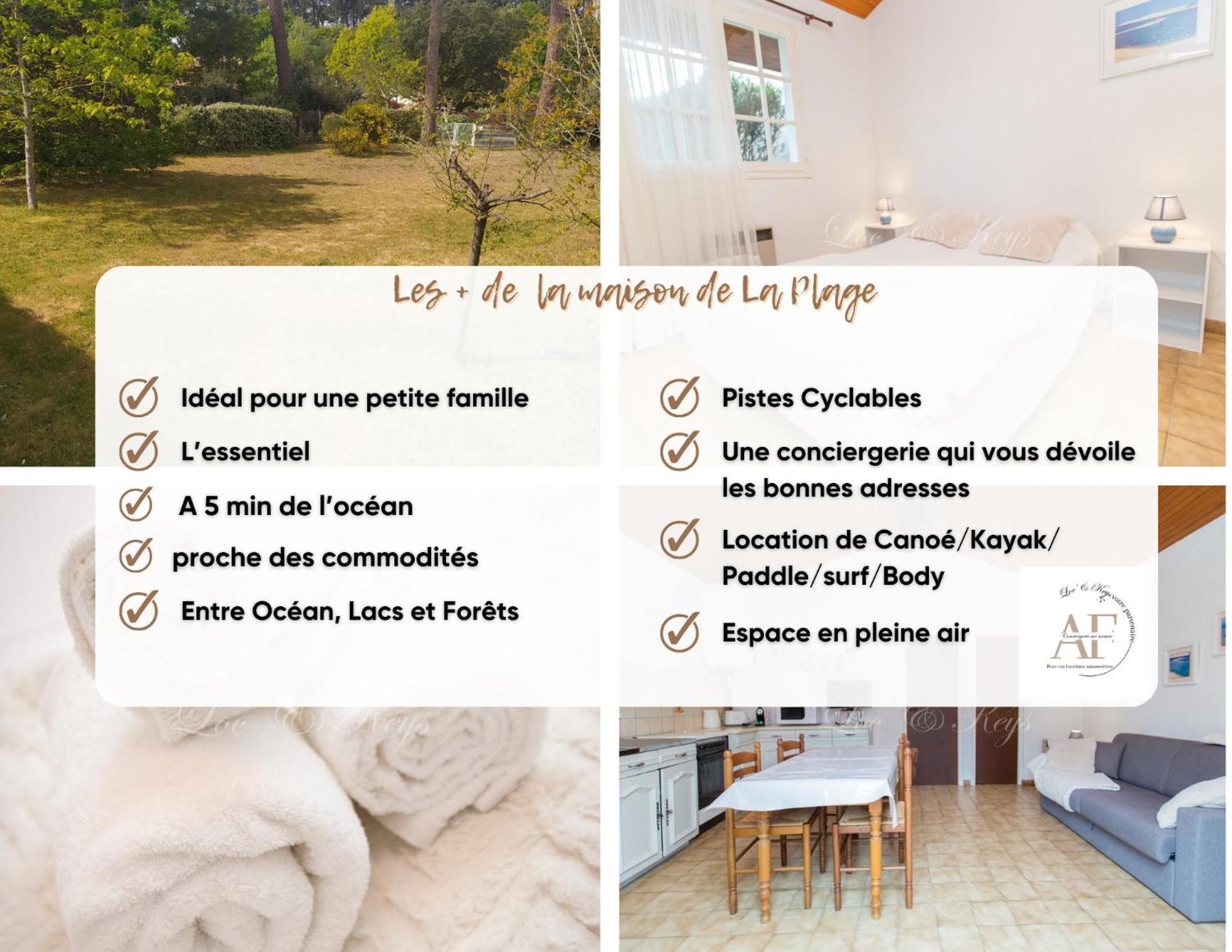 Petite Maison A Biscarrosse - Plage Kültér fotó